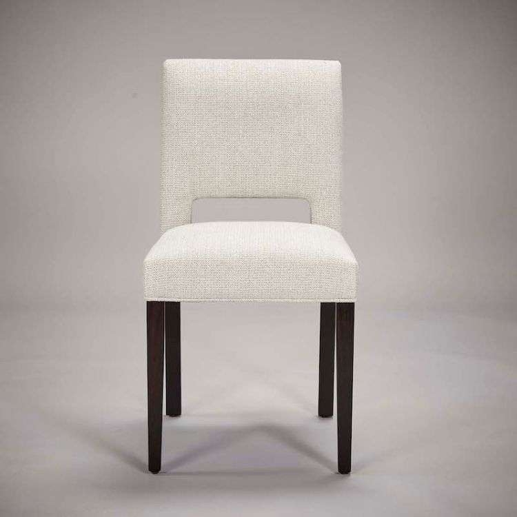 chalk upholstered dining chair