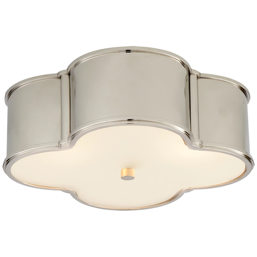 basil flush 17" mount