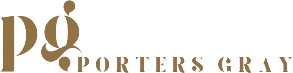 Elegant logo for Porters Gray